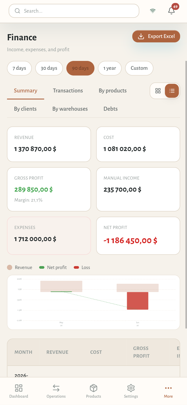Nookta на телефоне